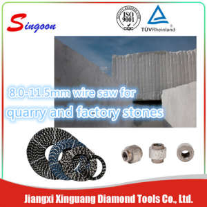 Diamond Wire Saw for Cutting Stone and Concrete