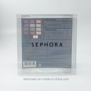 Clear Plastic Box Made by PVC for Sephora Cosmetics with UV Printing